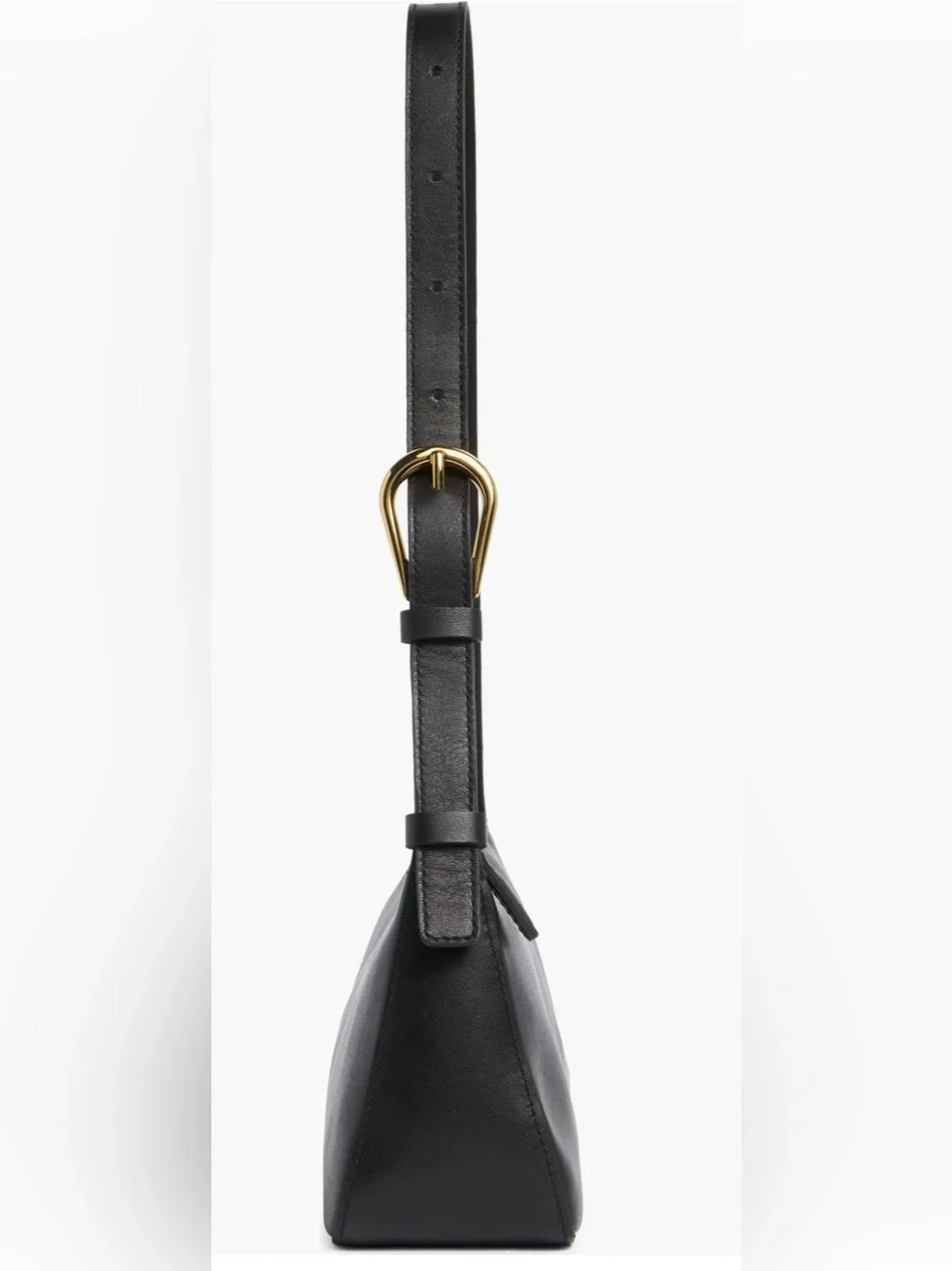 Madewell The Sculptural Buckle Leather Shoulder Bag NWOT